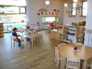 Die rote Kleinkindgruppe im neuen Anbau